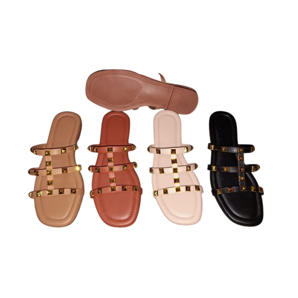 Womens Comfortable Stylish Designer Flat Slippers