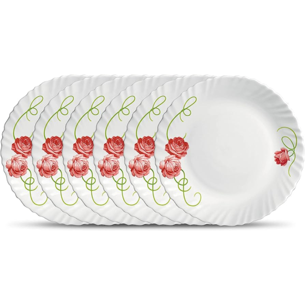Glass Quarter Plate Set