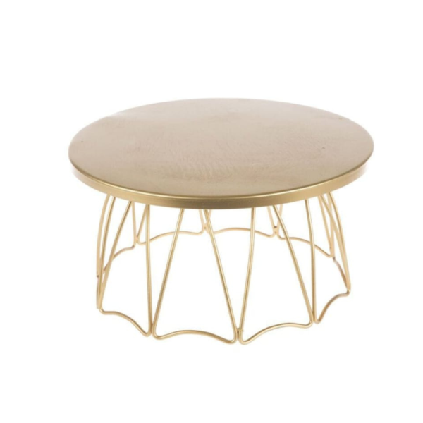 Golden Cake Stand