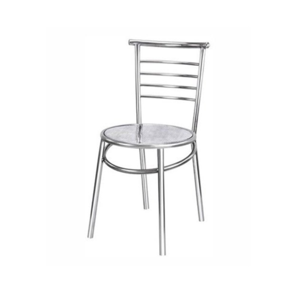Silver Stainless Steel Chair