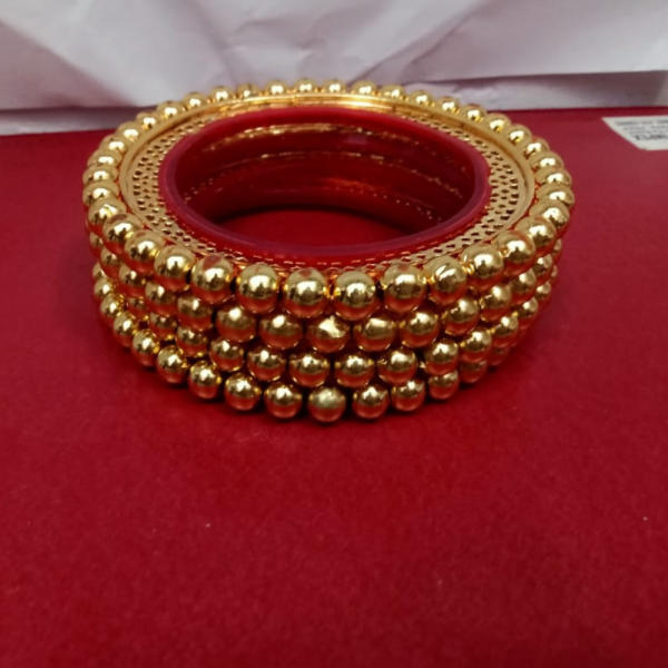 Designer Brass Gold Plated Bangle