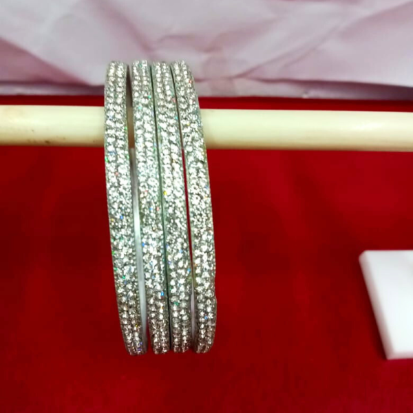 Silver Bangle Set