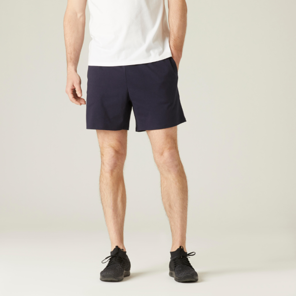 Mens Cotton Regular Fit Gym Shorts
