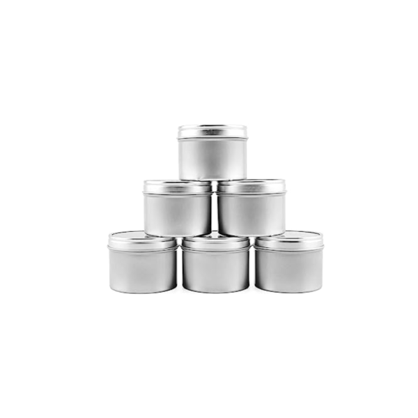 See Through Lid Tin Container