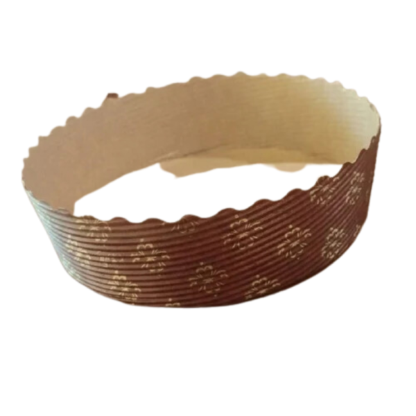 Paper Panettone Cake Baking Printed Packaging Mould