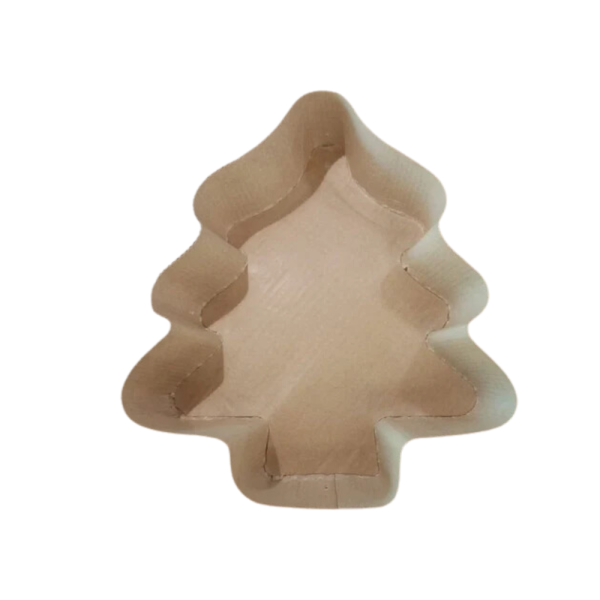 Tree Shaped Paper Cake Packaging Mould