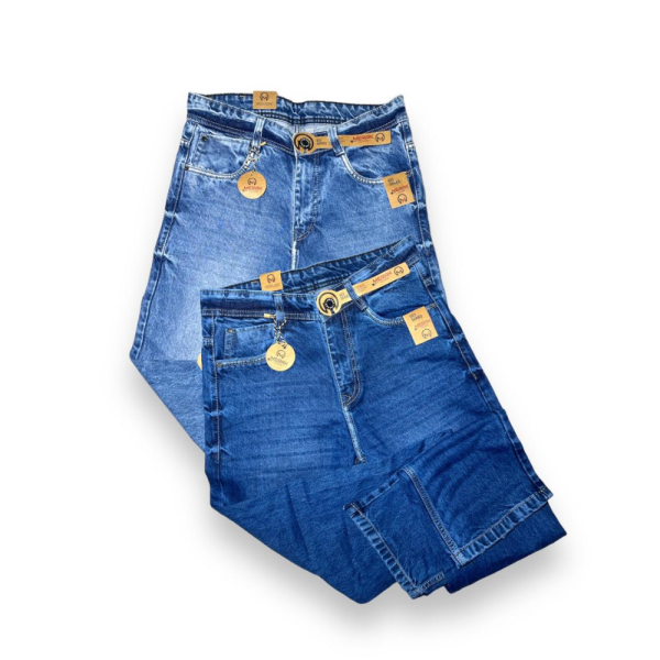 Skin Fit L Boy's Merak Jeans (Blue)