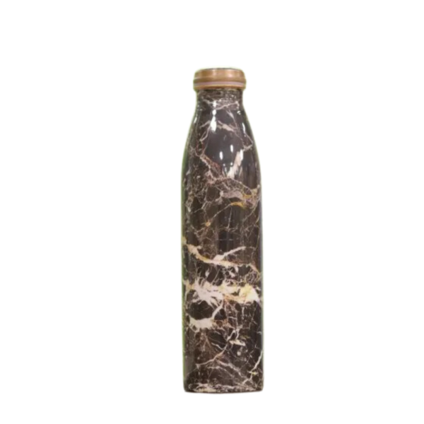 Black Copper Meena Print Bottle