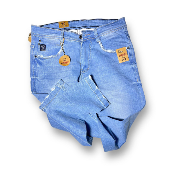 Sky Blue Skinny Fit Jeans