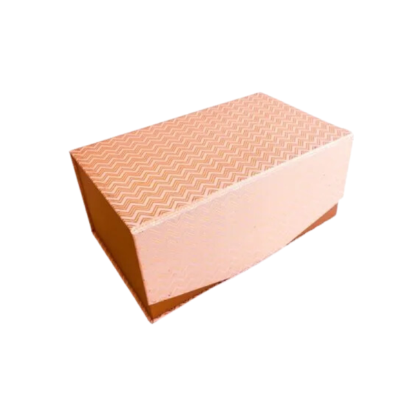 Zig-Zag Peach Flip Box