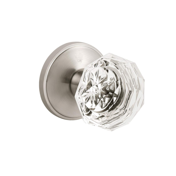 Crystal Clear Glass Door Knobs