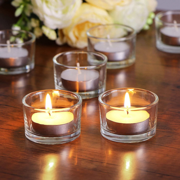 Glass Tea Light Holder