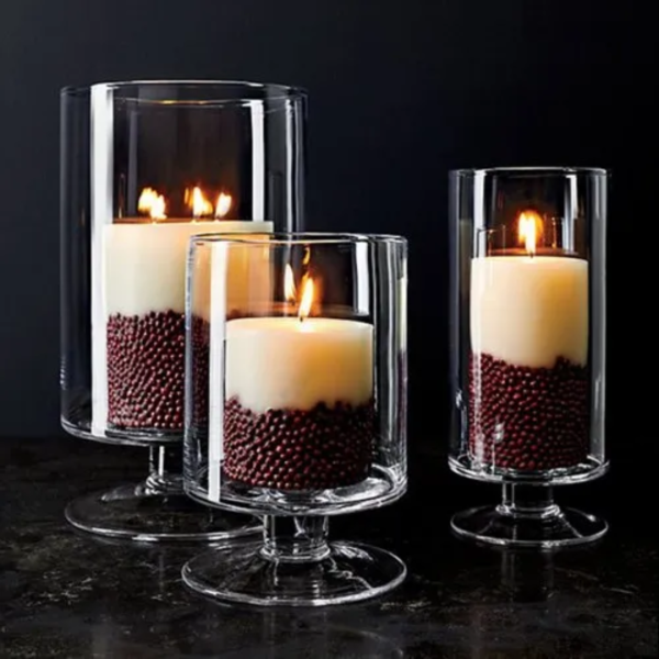 Glass Jar Candle Holder
