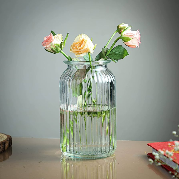 Glass Flower Pot