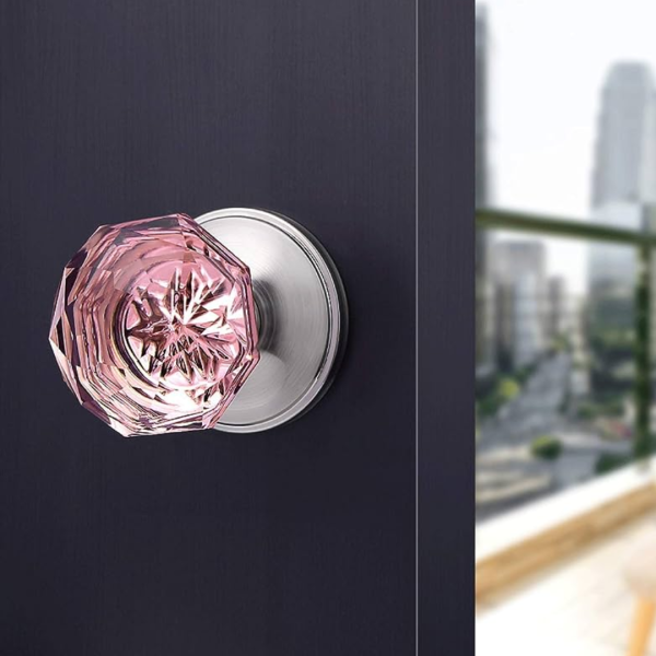 Colouful Glass Door Knobs
