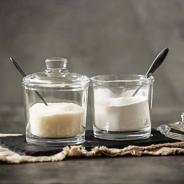 Glass Sugar Bowl