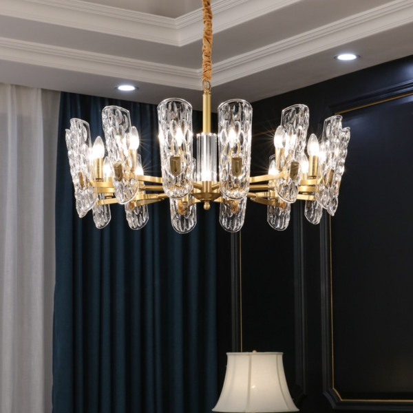 Glass Chandelier