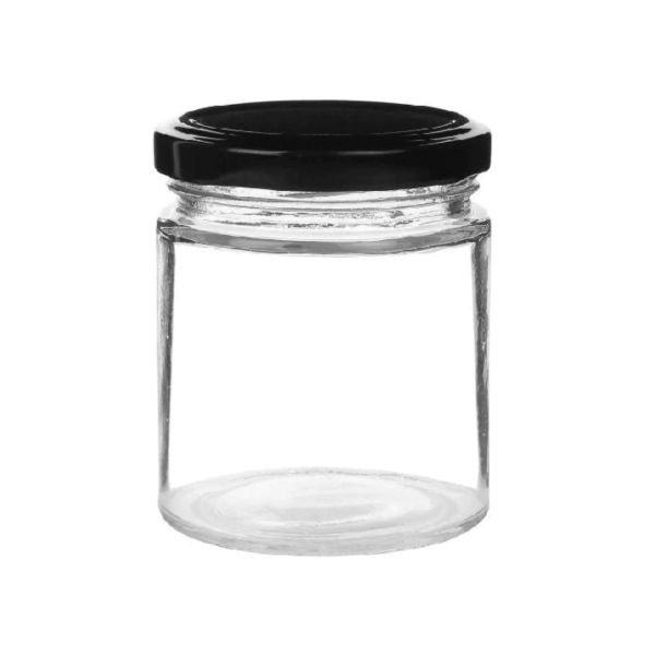 Glass Salsa Jar