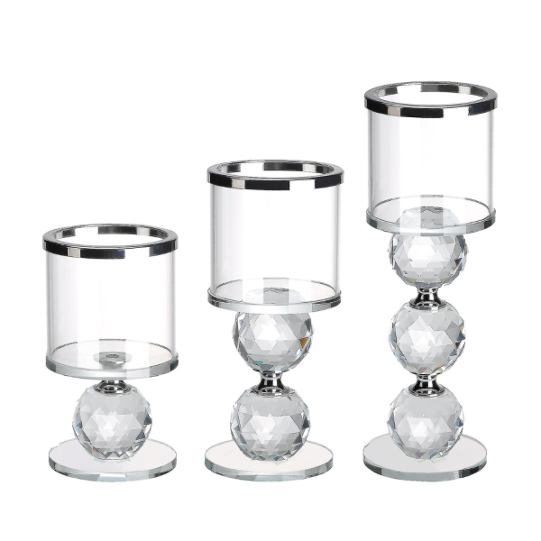 Glass Candle Stand