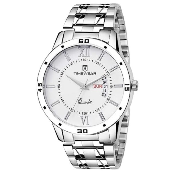 Analog Stainless Steel Chain Watch for Men