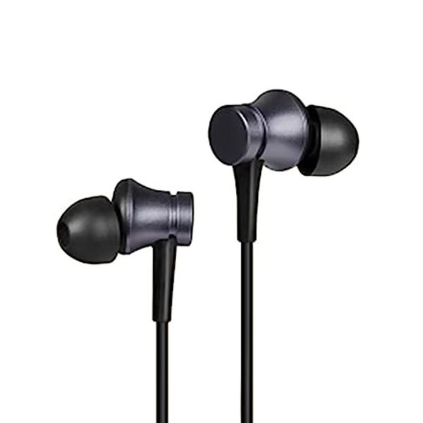 Wired in-Ear Earphones with Mic (Black)