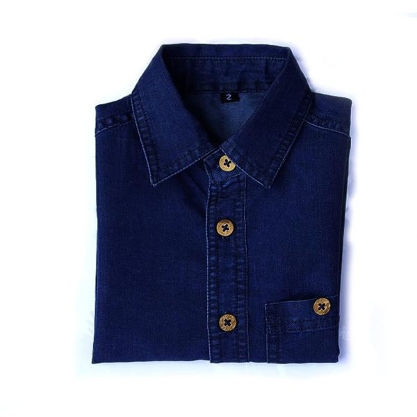 Boy's Fit Shirts & Casual Cotton Denim Shirt
