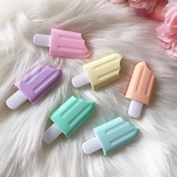 Ice Cream Stick Popsicle Shape Highlighters & Party Return Gifts For Girls