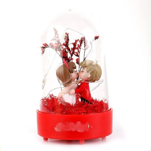 Couple Showpiece with Lights For Gifting