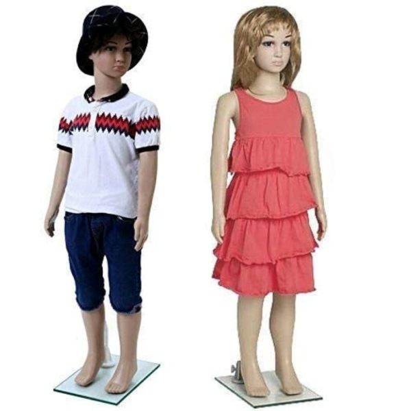 Full Body Plastic Mannequin Dummy For Kids