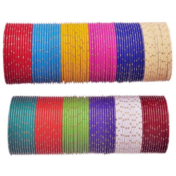 Multi-Color Bangles Set