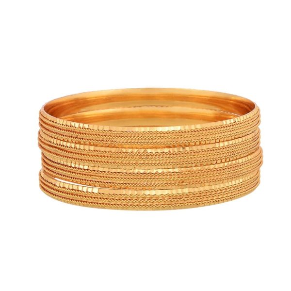 Gold Plated Bangles for Women