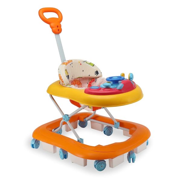 Baby Walker with Parental Push Handle