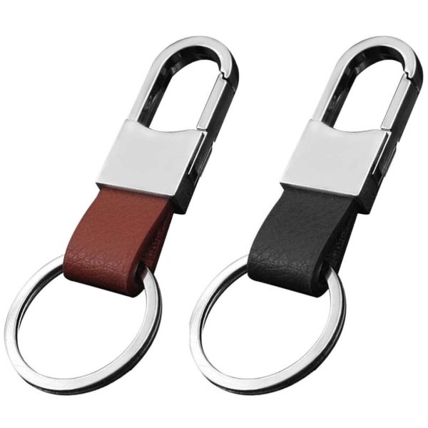 Soft Car Leather Keychain Key Holder