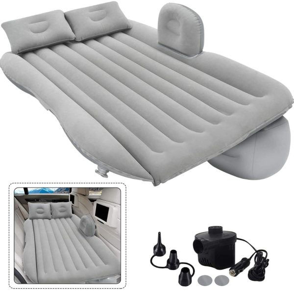 Car Inflatable Bed with Pump & 2 Air Pillow
