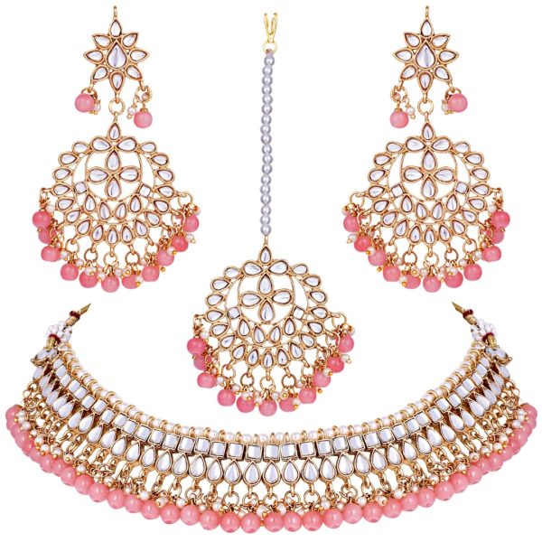 Necklace Earring Mang Tikka Traditional Jewellery Set