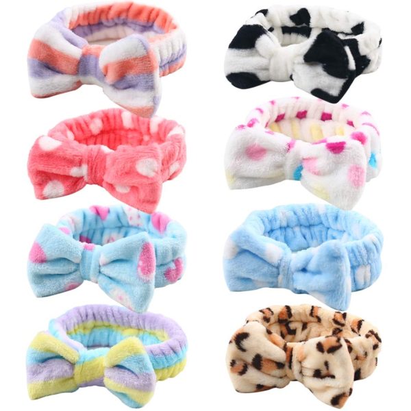 Soft Carol Fleece Hairlace Headband Turban
