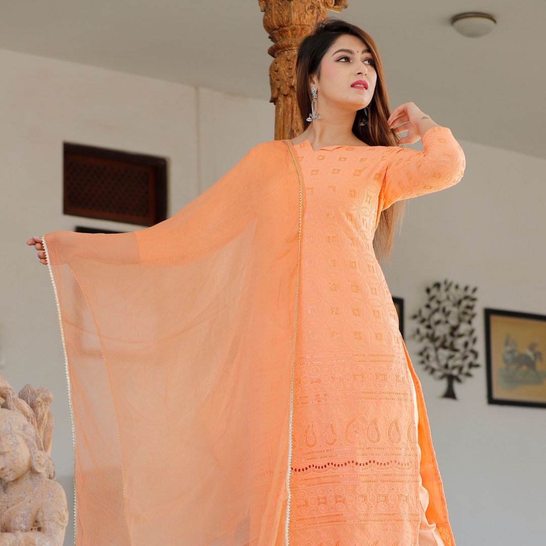 Chikankari Suits and Anarkalis #indian #chikankari #suits Chikankari Suits  and Anarkalis | Dress indian style, Indian fashion dresses, Simple indian  suits