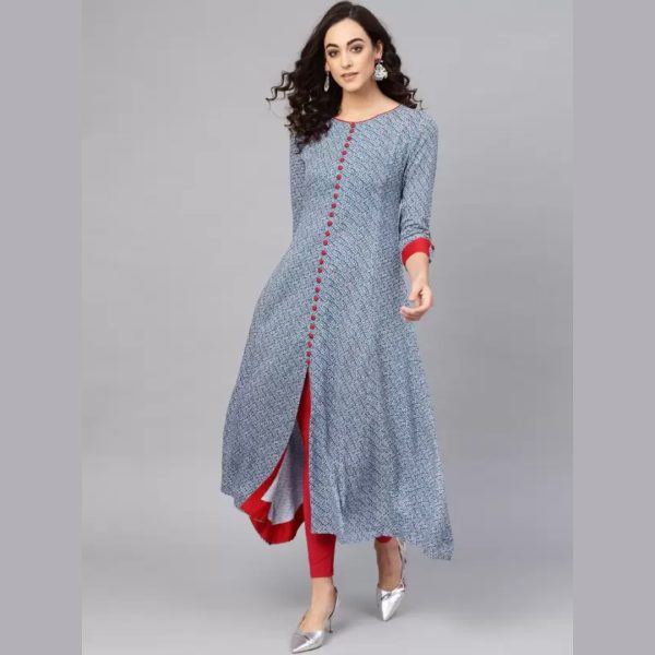 Cotton Rayon Anarkali Kurta