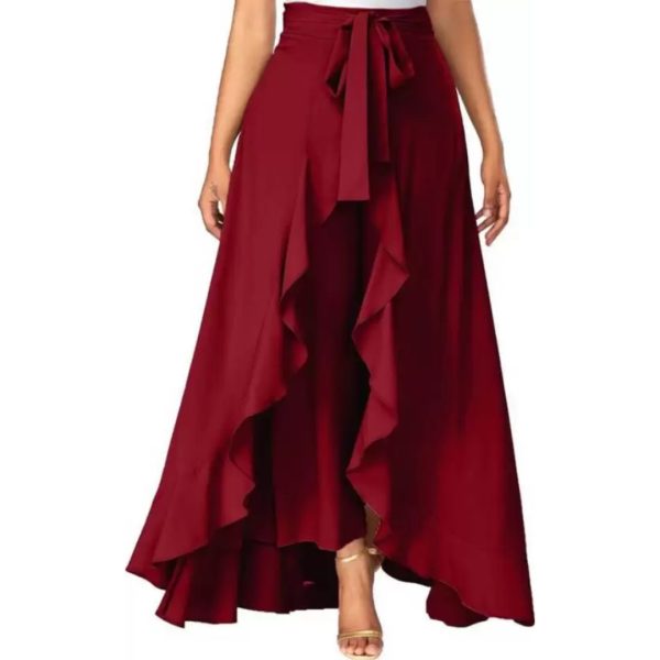 Women Flapper Maroon