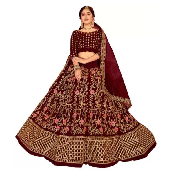 Embroidered Lehenga Choli