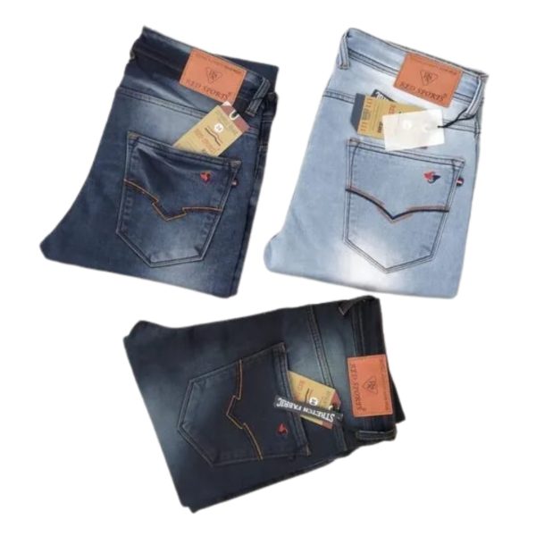 Men Faded Jeans