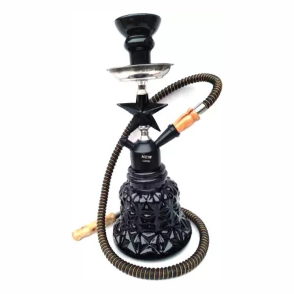 Star Bottle Black Hookah