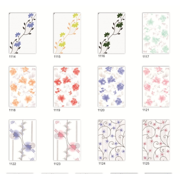 WHITE LUSTER SERIES 8X12 TILES