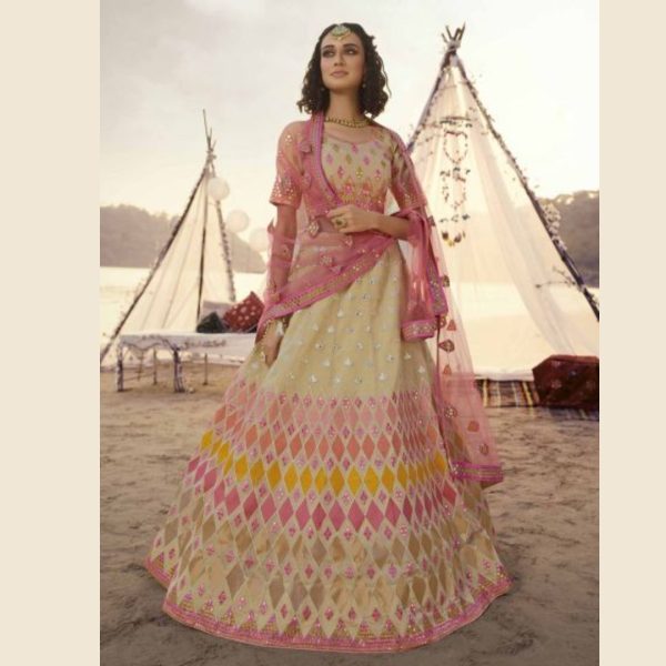 Lehenga Choli In Traditional Look