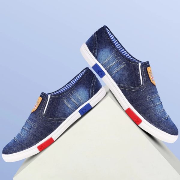 Men's Denim Loafers