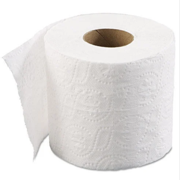 White Plain Toilet Paper Roll
