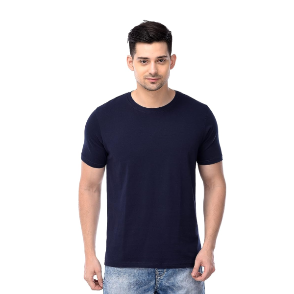 Round Neck Plain T shirts For Men