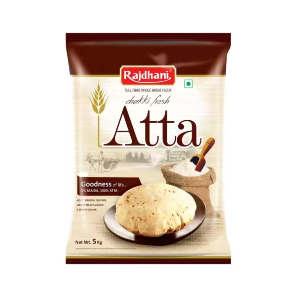 Rajdhani Chakki Atta (pack of 5 kg)