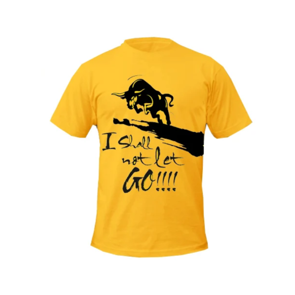 Mens Customized T-Shirt (Yellow)