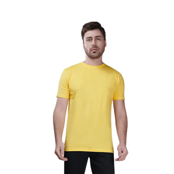 Men Cotton Round Neck T Shirt